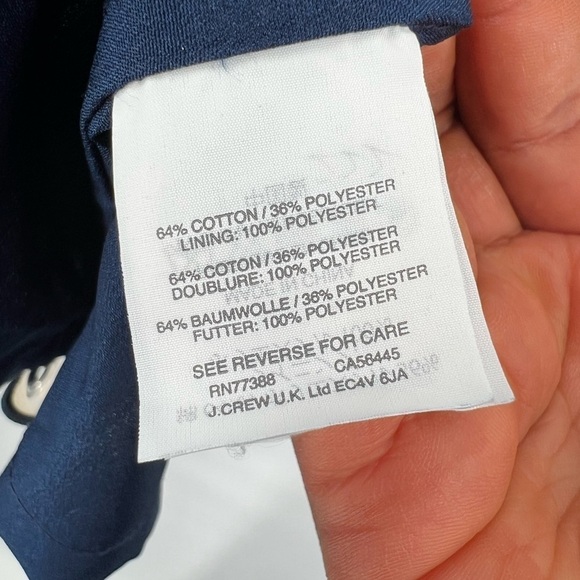 J. Crew striped dress sleeveless fit flare size 2 - Picture 9 of 12